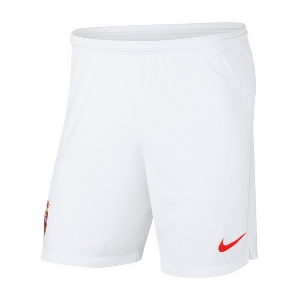 Pantalones AS Monaco 1ª 2018/19 Blanco